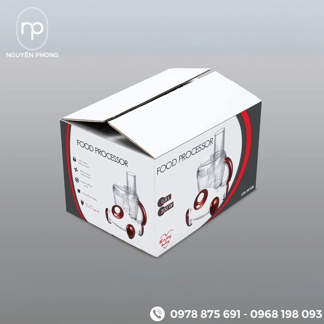 In hộp carton đựng máy xay sinh tố